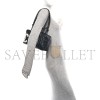 CHANEL CALFSKIN QUILTED LARGE CAMBON BOWLER BLACK WHITE (28*16*10cm)