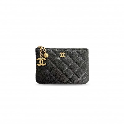 CHANEL CLASSIC GRAINED CALFSKIN ZIPPED CARDHOLDER A69253 (14.5*8.5cm) CHANEL CLASSIC GRAINED CALFSKIN ZIPPED CARDHOLDER A69253 (14.5*8.5cm)