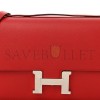 HERMES EPSOM CONSTANCE ELAN 25 ROUGE CASAQUE (25*15*4cm) 