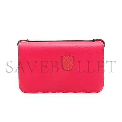 HERMES SHOULDER BAG CONSTANCE ELAN 25 VEAU EPSOM (25*15*4cm) 