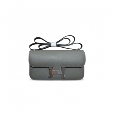 HERMES CONSTANCE ELAN EPSOM ETAIN PALLADIUM HARDWARE (26*16*6cm)