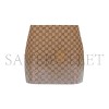 GUCCI WOMEN'S NATURAL CANVAS MINI SKIRT 808272