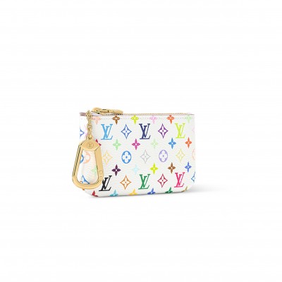 LOUIS VUITTON MASTER MURAKAMI LV X TM KEY POUCH M28388 (12*7*1.5cm)