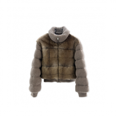 LORO PIANA MINK AND GOOSE DOWN JACKET LORO PIANA MINK AND GOOSE DOWN JACKET