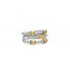 DAVID YURMAN PETITE HELENA WRAP THREE ROW RING 12MM R16394DS8ADI