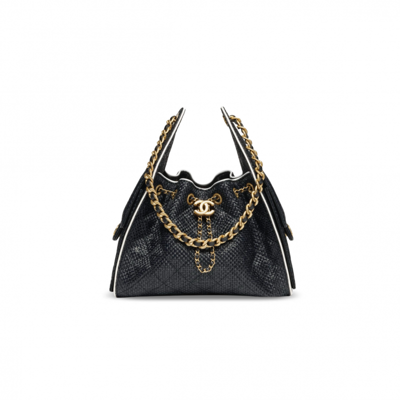 CHANEL 25 SMALL HANDBAG BRAID AS5293 (30*26*14cm)