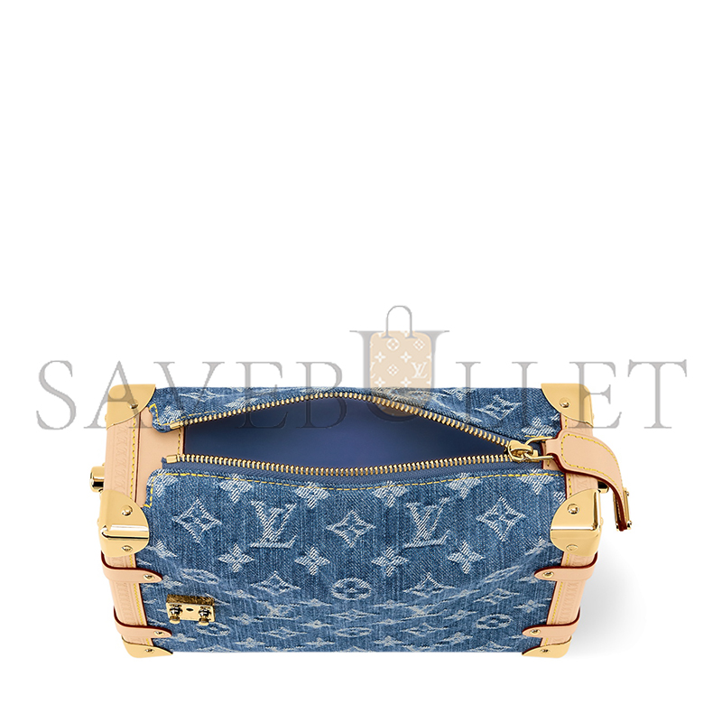 LOUIS VUITTON DENIM SIDE TRUNK MM M27450 (23.5*16*8.5cm) LOUIS VUITTON DENIM SIDE TRUNK MM M27450 (23.5*16*8.5cm)