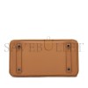 HERMES MASTER BIRKIN 25 BISCUIT SWIFT PALLADIUM HARDWARE (25*20*13cm)