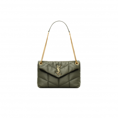 YSL PUFFER SMALL IN LAMBSKIN 577476 (29*17*11cm)