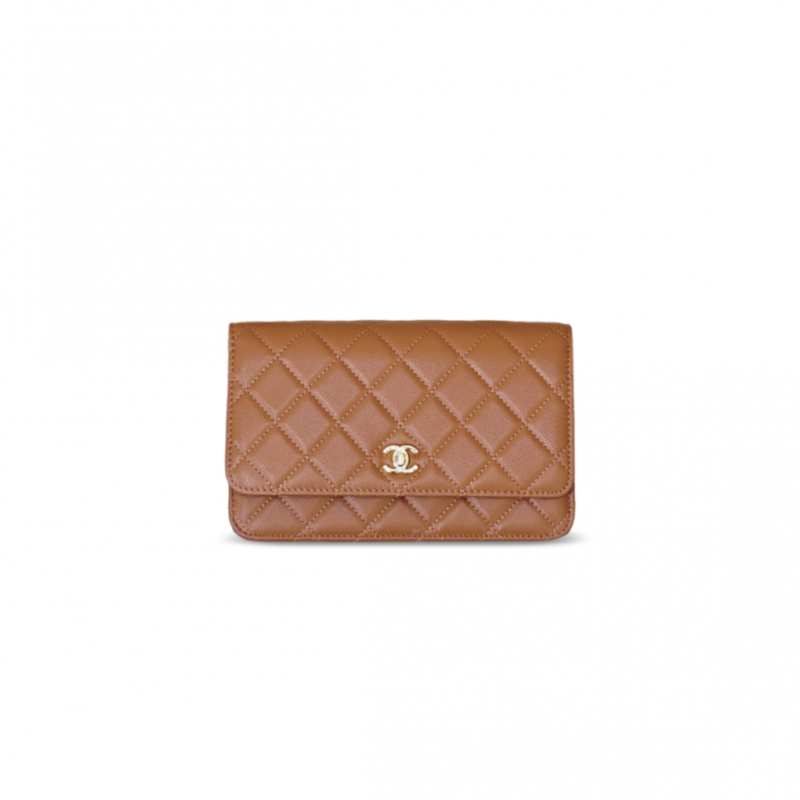 CHANEL MASTER CLASSIC WALLET ON CHAIN GRAINED CALFSKIN AS4241 (19*13*3.5cm)
