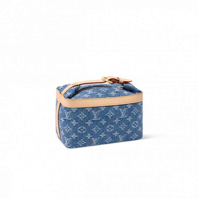 LOUIS VUITTON DENIM CRUISER TOILETRY BAG M27945 (22*13.5*12cm) LOUIS VUITTON DENIM CRUISER TOILETRY BAG M27945 (22*13.5*12cm)
