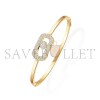 MESSIKA SO MOVE PAVÉ BANGLE YELLOW GOLD DIAMOND BRACELET 13428-YG MESSIKA SO MOVE PAVÉ BANGLE YELLOW GOLD DIAMOND BRACELET 13428-YG