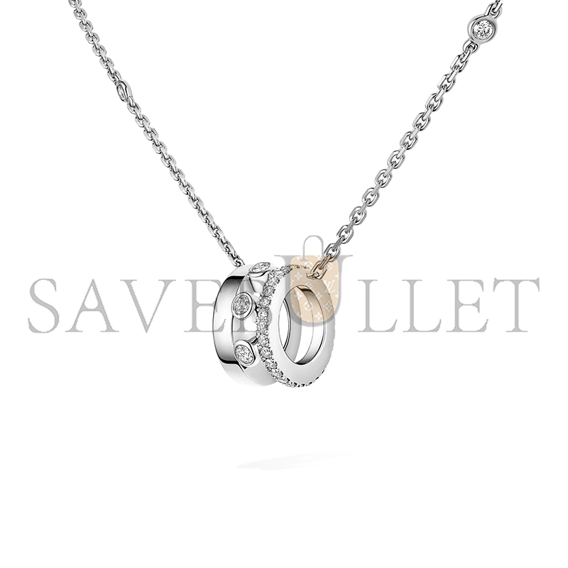 MESSIKA MOVE ROMANE PENDANT NECKLACE WHITE GOLD DIAMOND NECKLACE 07158-WG MESSIKA MOVE ROMANE PENDANT NECKLACE WHITE GOLD DIAMOND NECKLACE 07158-WG