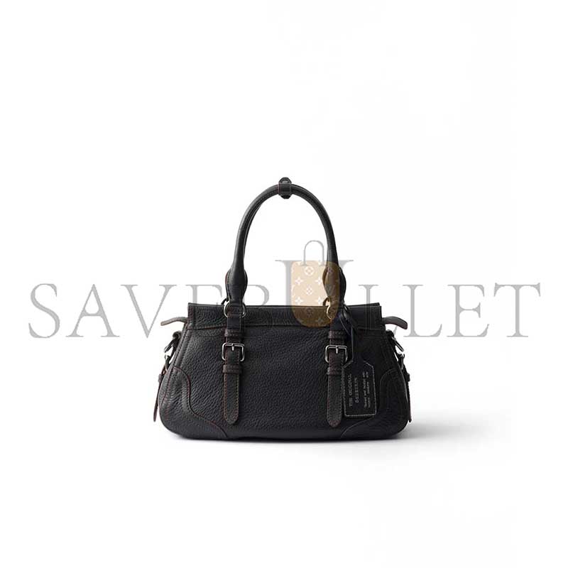 PRADA LARGE LEATHER TOTE BAG 1BG604 (35*22*11cm) PRADA LARGE LEATHER TOTE BAG 1BG604 (35*22*11cm)