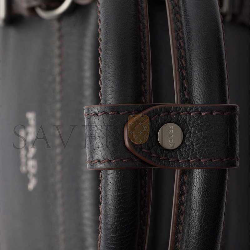 PRADA LARGE LEATHER TOTE BAG 1BG604 (35*22*11cm) PRADA LARGE LEATHER TOTE BAG 1BG604 (35*22*11cm)