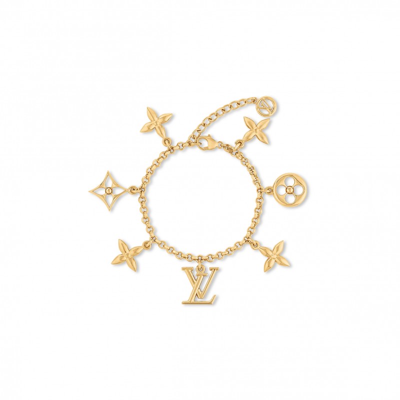 LOUIS VUITTON LV ICONIC CHARMS BRACELET M1376A LOUIS VUITTON LV ICONIC CHARMS BRACELET M1376A