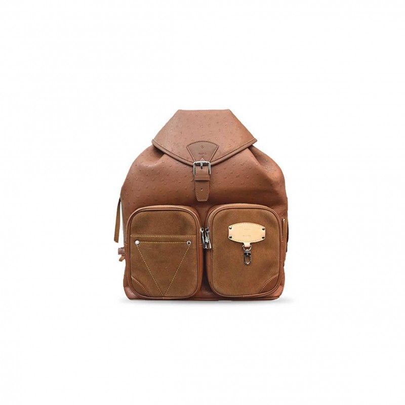 LOUIS VUITTON MASTER X NIGO MONTSOURIS BACKPACK (40*34*17cm) 
