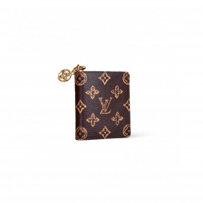 LOUIS VUITTON MASTER LV CHARMS POCKET WALLET M27680 (10*9*2.5cm) LOUIS VUITTON MASTER LV CHARMS POCKET WALLET M27680 (10*9*2.5cm)