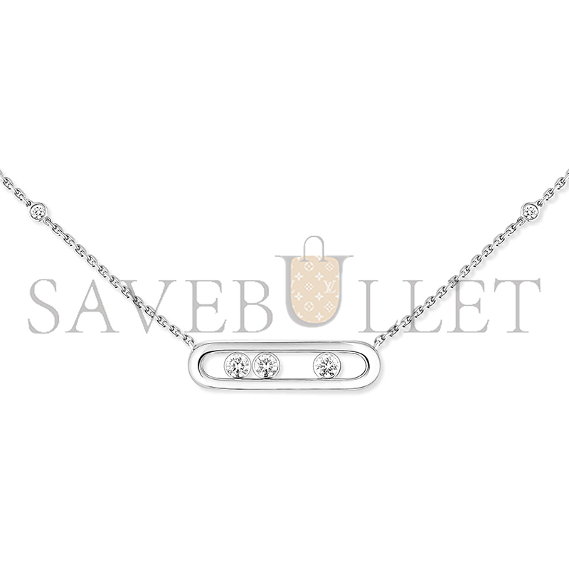 MESSIKA BABY MOVE NECKLACE WHITE GOLD DIAMOND NECKLACE 04323-WG MESSIKA BABY MOVE NECKLACE WHITE GOLD DIAMOND NECKLACE 04323-WG