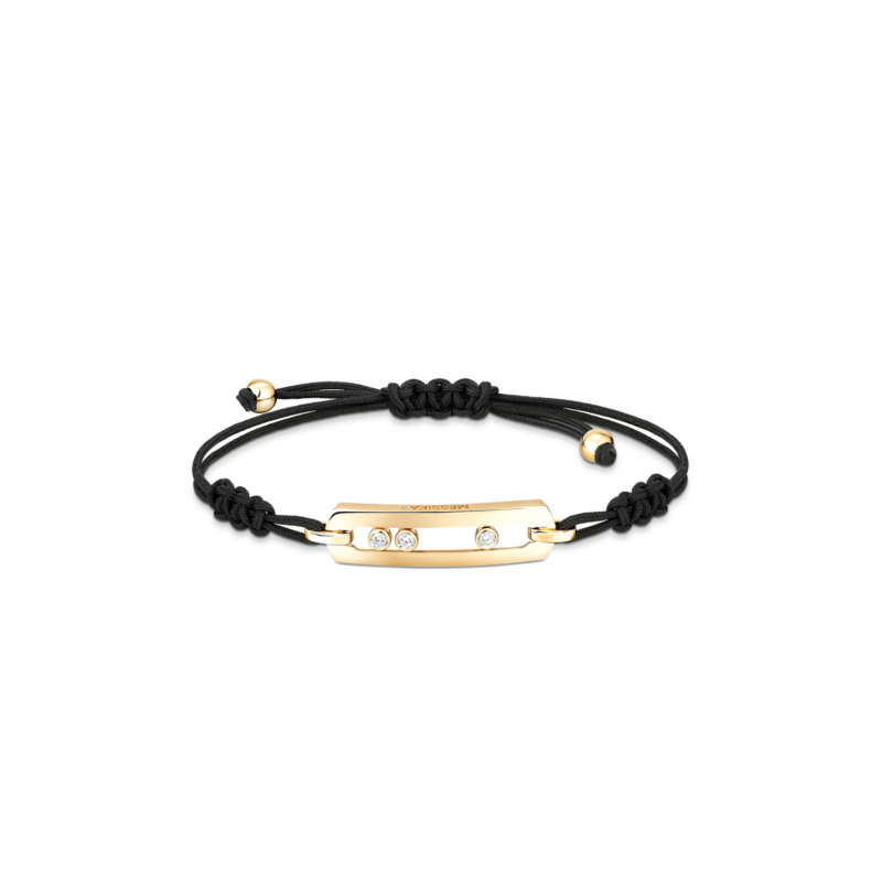 MESSIKA MOVE CORD BRACELET LARGE YELLOW GOLD DIAMOND BRACELET 05311-YG