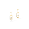 MESSIKA SO MOVE XL PENDANT EARRINGS YELLOW GOLD DIAMOND EARRINGS 13132-YG MESSIKA SO MOVE XL PENDANT EARRINGS YELLOW GOLD DIAMOND EARRINGS 13132-YG