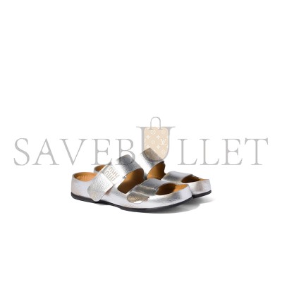 MIU MIU BLEACHED LEATHER SANDALS 5XX674 MIU MIU BLEACHED LEATHER SANDALS 5XX674