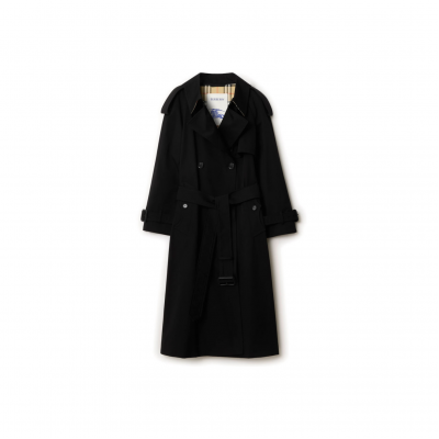 BURBERRY LONG GABARDINE FITZROVIA TRENCH COAT 81207021