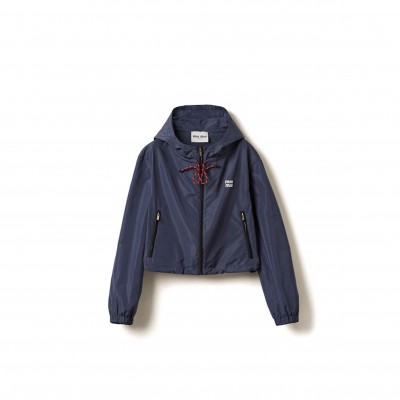 MIU MIU TECHNICAL FABRIC BLOUSON JACKET ML1054