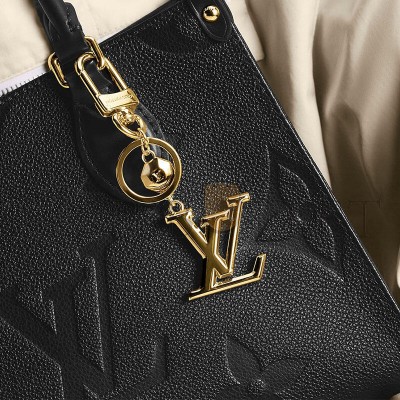 LOUIS VUITTON LV FACETTES BAG CHARM & KEY HOLDER M65216 LOUIS VUITTON LV FACETTES BAG CHARM & KEY HOLDER M65216