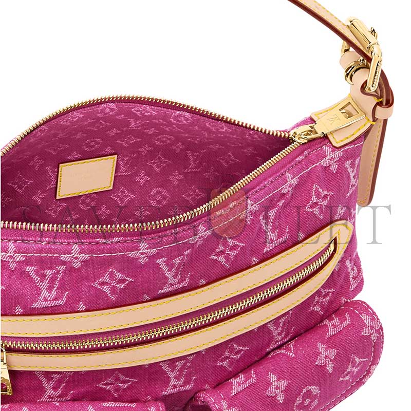 LOUIS VUITTON MASTER DENIM BAGGY M28266 (30*22*13cm) LOUIS VUITTON MASTER DENIM BAGGY M28266 (30*22*13cm)
