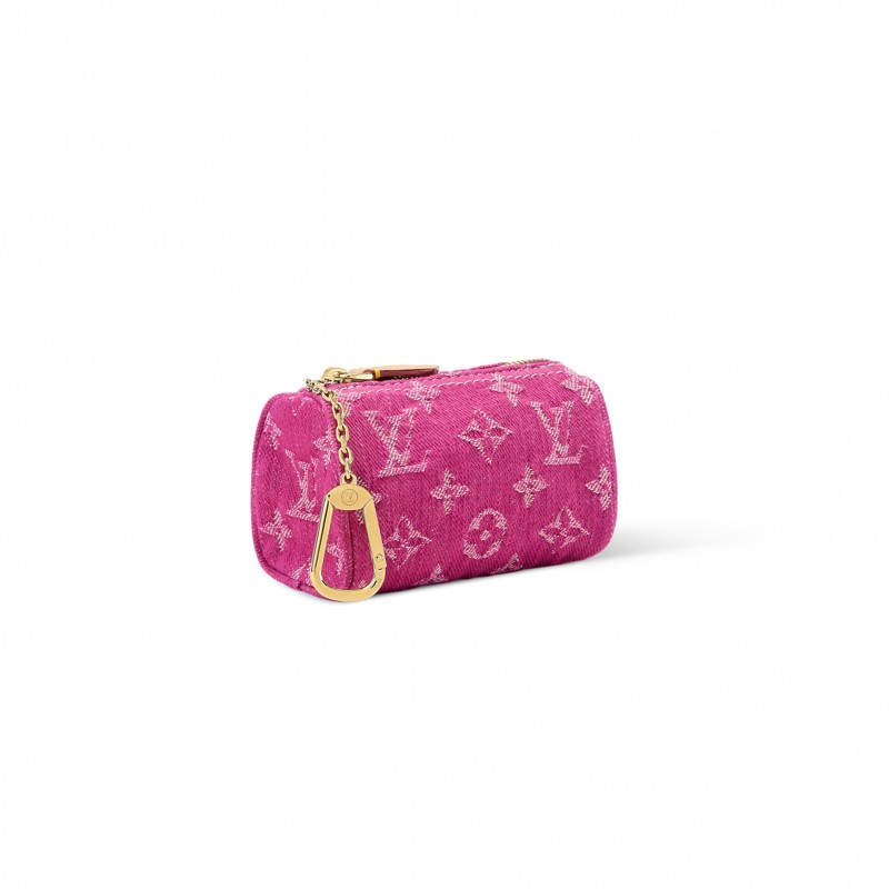 LOUIS VUITTON MASTER DENIM TROUSSE SPEEDY M27605 (11*7.5*6cm) LOUIS VUITTON MASTER DENIM TROUSSE SPEEDY M27605 (11*7.5*6cm)