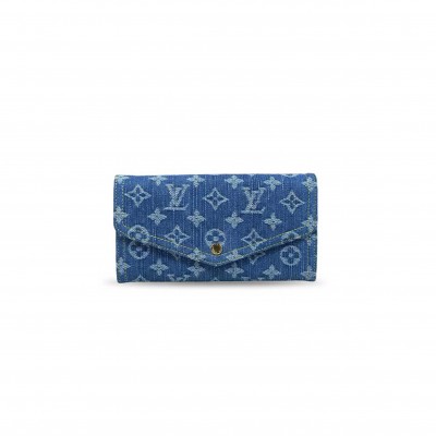 LOUIS VUITTON DENIM VICTORINE WALLET MONOGRAM M28280 (19*10.5*2cm) LOUIS VUITTON DENIM VICTORINE WALLET MONOGRAM M28280 (19*10.5*2cm)