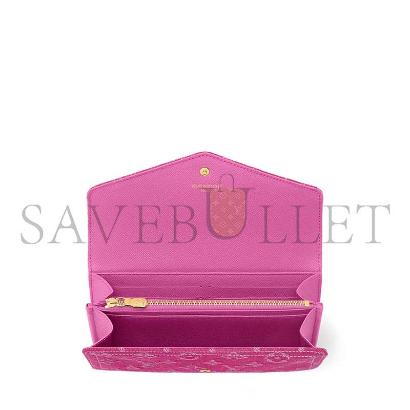 LOUIS VUITTON MASTER DENIM SARAH WALLET M28280 (19*10.5*2cm) LOUIS VUITTON MASTER DENIM SARAH WALLET M28280 (19*10.5*2cm)