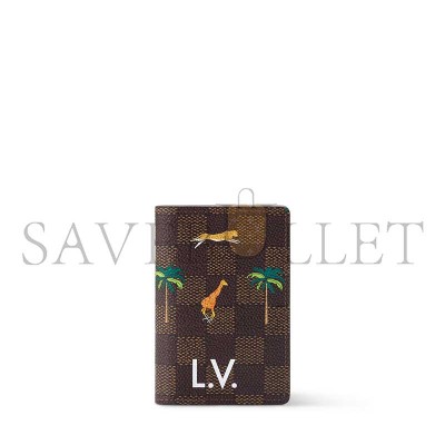 LOUIS VUITTON POCKET ORGANIZER X THE DARJEELING LIMITED N40869 (11.1*7.5*1cm) LOUIS VUITTON POCKET ORGANIZER X THE DARJEELING LIMITED N40869 (11.1*7.5*1cm)