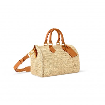 LOUIS VUITTON MASTER SPEEDY 30 BANDOULIÈRE M14457 (34*22*19cm) 