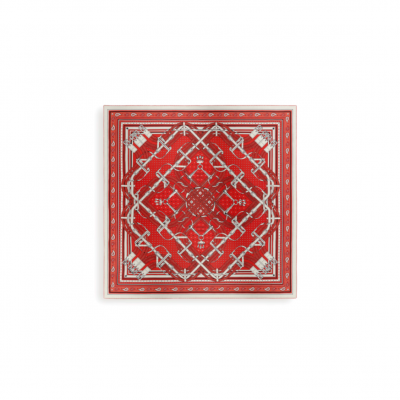HERMES SCARF MORS A JOUETS BANDANA SHAWL 140 H244354S (135*136cm)