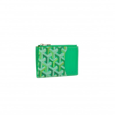GOYARD BOURBON ZIPPED CARD HOLDER MULTICOLOURED BOURBOPMLTY72CL69P (12.5*8.4*1cm)