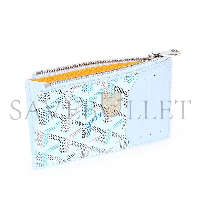 GOYARD BOURBON ZIPPED CARD HOLDER MULTICOLOURED BOURBOPMLTY71CL23P (12.5*8.4*1cm) GOYARD BOURBON ZIPPED CARD HOLDER MULTICOLOURED BOURBOPMLTY71CL23P (12.5*8.4*1cm)