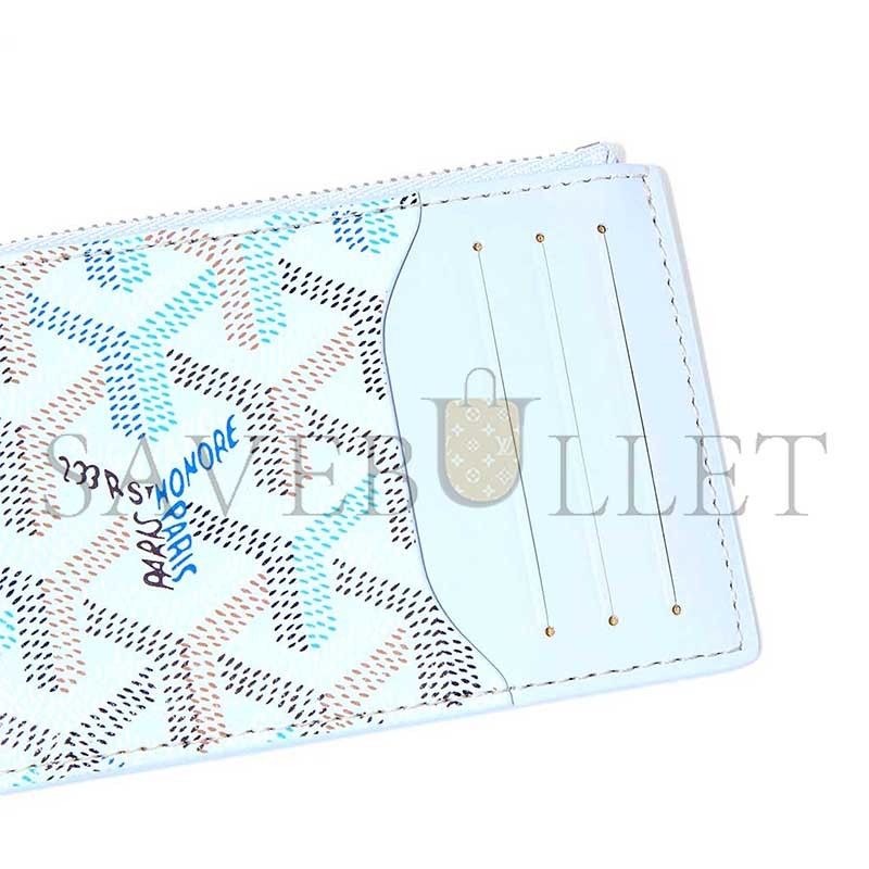 GOYARD BOURBON ZIPPED CARD HOLDER MULTICOLOURED BOURBOPMLTY71CL23P (12.5*8.4*1cm) GOYARD BOURBON ZIPPED CARD HOLDER MULTICOLOURED BOURBOPMLTY71CL23P (12.5*8.4*1cm)