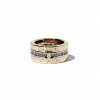 CHANEL THREE-IN-ONE RING, GOLD AND SILVER ABH091