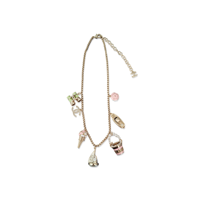 CHANEL MULTI-PENDANT DESIGN NECKLACE ABH012 CHANEL MULTI-PENDANT DESIGN NECKLACE ABH012