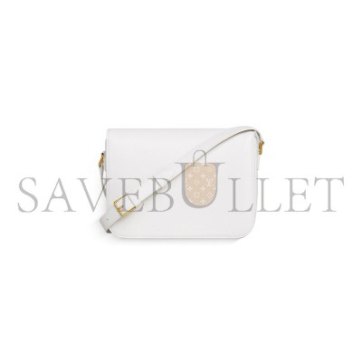 CELINE GLOSSY CALFSKIN HANDBAG 187353BF4.01BC (22.5*16.5*7.5cm)