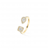 MESSIKA MY TWIN TOI & MOI RING 2X 0.15CT 06471