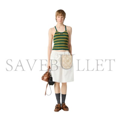 MIU MIU COTTON KNIT TOP MMV345 MIU MIU COTTON KNIT TOP MMV345