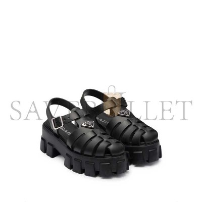 PRADA RUBBER MONOLITH SANDALS 1X853M PRADA RUBBER MONOLITH SANDALS 1X853M