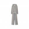 BURBERRY CHECK-TRIMMED COTTON SUIT 81189741