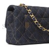 CHANEL 26P DENIM MINI CLASSIC FLAP BAG A69900 (20*14*8cm)