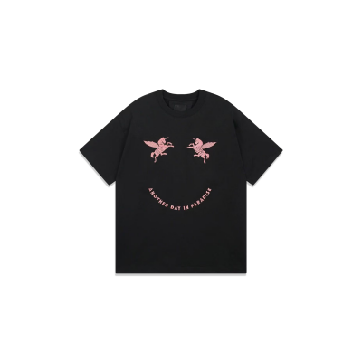 GIVENCHY CREW NECK UNICORN SHORT-SLEEVE T-SHIRT BM71MG3YQ7