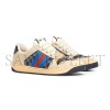 GUCCI WOMEN'S GG CRYSTAL SCREENER SNEAKER 836568 GUCCI WOMEN'S GG CRYSTAL SCREENER SNEAKER 836568