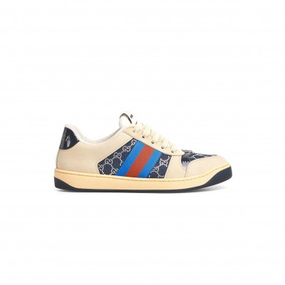 GUCCI WOMEN'S GG CRYSTAL SCREENER SNEAKER 836568